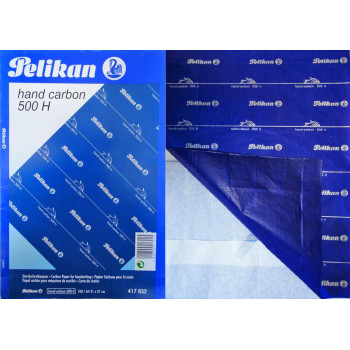 Копирка PELIKAN синяя, 100л.