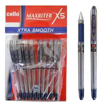 Ручка  CELLO MAXRITER XS EL-530 (чорний стрижень, 05 мм)