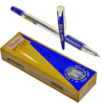 Ручка MONTEX HY-SLIM GRIP синяя
