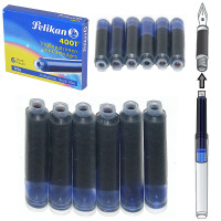 Капсулы PELIKAN 4001 синие 4x38x7мм